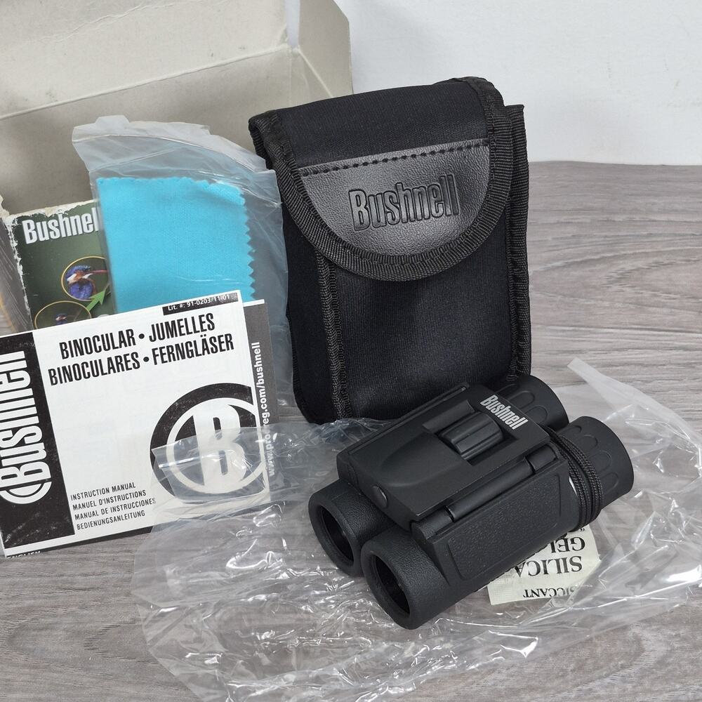 NOS Bushnell Powerview Lightweight Binoculars 8x21 13-2514 NEW